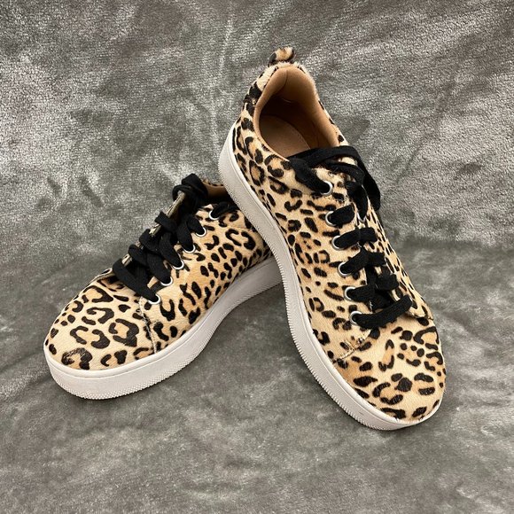 halogen cheetah sneakers